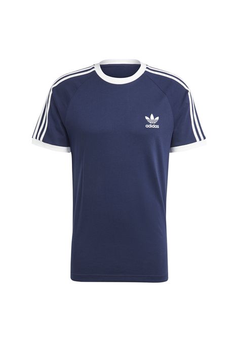 Adidas Adicolor Classics 3 Stripes T-shirt Navy Blue Men ADIDAS ORIGINALS | T-shirt | IA4850-